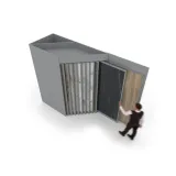 Expositor de cerámica Paris XL 10+1T DX Plata