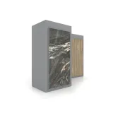 Expositor de cerámica Paris XL 10+2 DX Plata