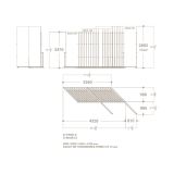 expositor para azulejos de gran formato Pisa Slimshow dx 24 plano