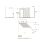 Expositor para azulejos gigantes Pisa Slimshow Polivalente 12 dx antracita plano