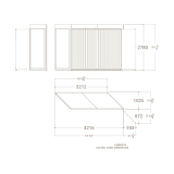 Expositor de azulejos Pisa XL 24+1 DX Plano