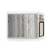 Expositor de azulejos Pisa XL 24+1 SX Blanco frontal