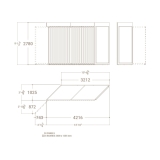 Expositor de azulejos Pisa XL 24+1 SX plano