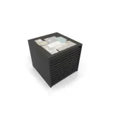 Cajonera para pavimentos Rhin bolon 102 negro aerea