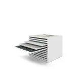 Cajonera para pavimentos Rhin bolon 122 blanco abierto