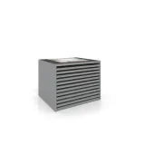 Cajonera para pavimentos Rhin bolon 122 plata frontal