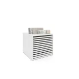 Cajonera para pavimentos Rhin ranurado 102 blanco frontal