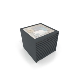 Cajonera para pavimentos Rhin panel 102 antracita aerea