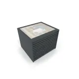 Cajonera para pavimentos Rhin panel 122 antracita aerea