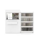Expositor digitalizado para azulejos Roma muestras dx blanco frontal