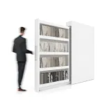 expositor de cerámica Roma Muestras sx blanco lateral