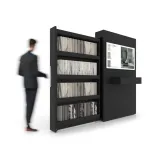 Expositor digitalizado para azulejos Roma muestras sx negro lateral