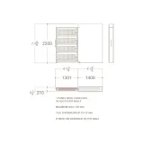 présentoir de tuiles Roma Muestras sx plano