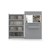 Expositor digitalizado para azulejos Roma muestras sx plata frontal
