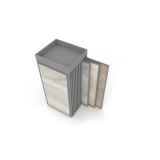 Expositor Roma XL 10+1F DX Plata