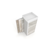 Expositor Roma XL 10+1F SX Blanco