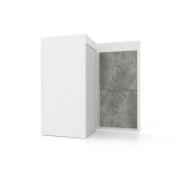 Expositor Roma XL 10+1T DX Blanco
