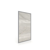 Panel expositor de azulejos Sidney 2400 plata lateral