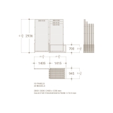 Expositores venta azulejos Spring 10P 280x120 blanco plano