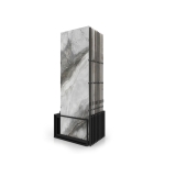 Expositores venta azulejos Spring 10P 300x100 negro trasera