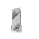 Expositores venta azulejos Spring 5P 280x120 blanco trasera