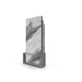 Expositores venta azulejos Spring 5P 280x120 plata trasero