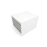 Cajonera para azulejos Tevere liso doble cara blanco aerea