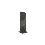 Expositor para piezas de cerámica Totem Outdoor 2600x1000 antracita lateral