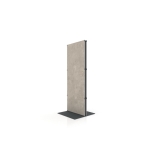 Expositor para piezas de cerámica Totem Outdoor 2600x1000 antracita trasera