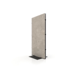 Expositor para piezas de cerámica Totem Outdoor 3000x1500 negro trasera