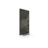 Expositor para piezas de cerámica Totem Outdoor 3000x1500 plata lateral