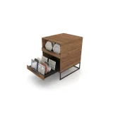 Mueble expositor de azulejos UP 2 Open 60 Madera Old Oak Negro