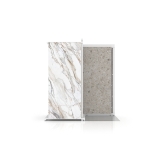 Expositor de azulejos multiformato Utah 10+2 2800x1200 blanco frontal