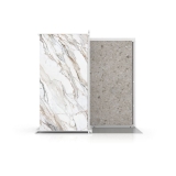 expositor de azulejos multiformato Utah 10+2 3200 blanco lateral