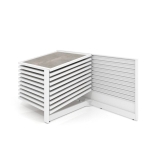Expositor para pavimentos cerámicos Yato 10 120 blanco lateral