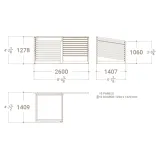 Expositor para pavimentos cerámicos Yato 10 120 plano