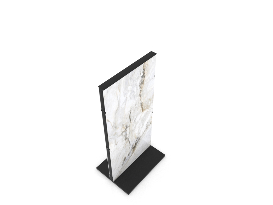 Expositor para piezas de cerámica Totem Negro 2400