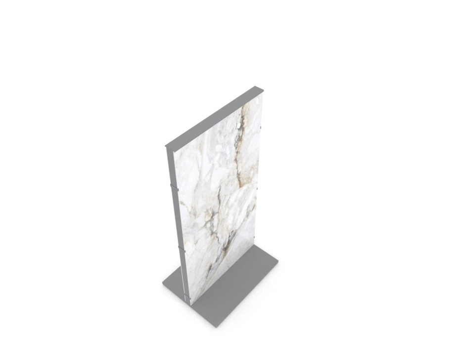 Expositor para piezas de cerámica Totem Plata 2600