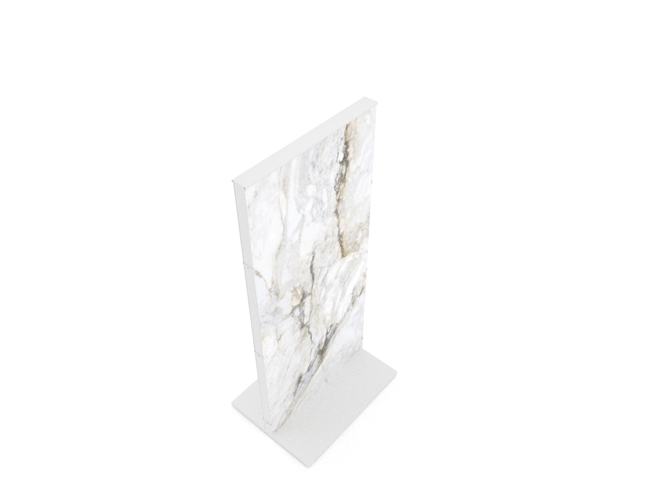 Expositor para piezas de cerámica Totem Blanco 2600