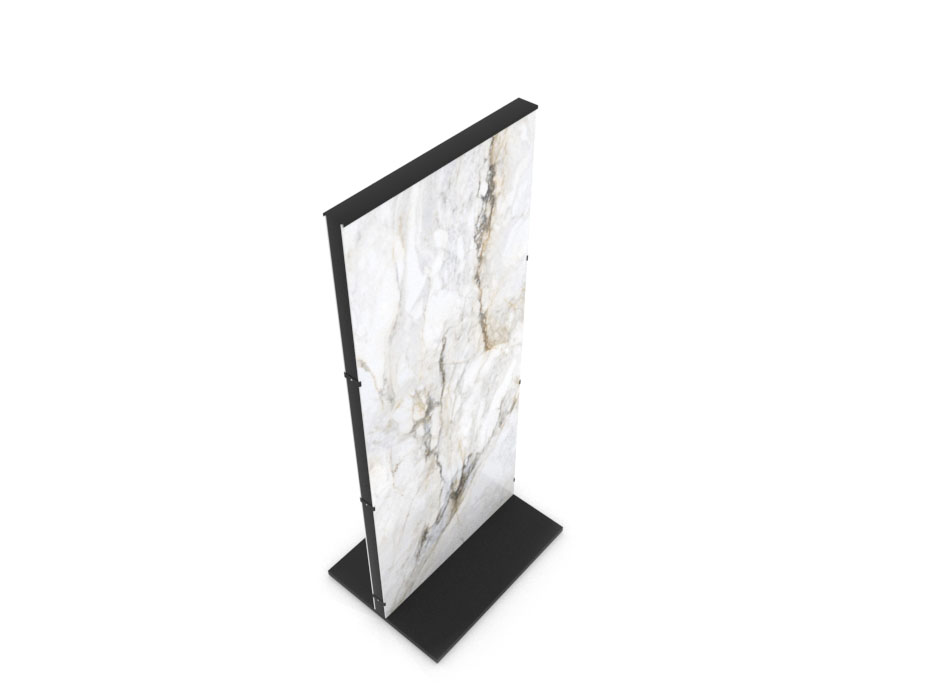 Expositor para piezas de cerámica Totem Negro 2800