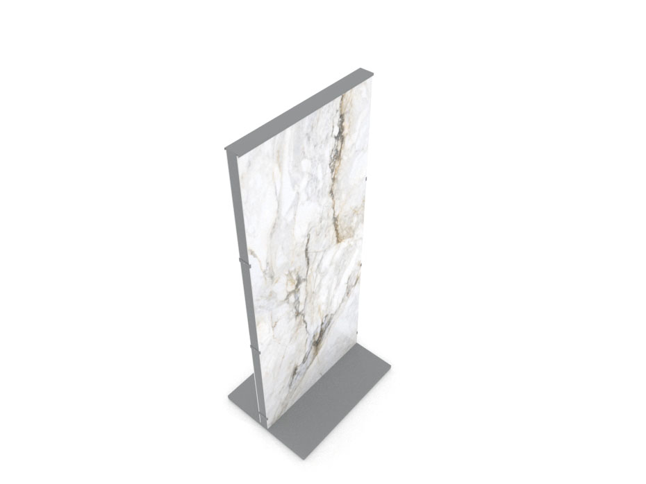 Expositor para piezas de cerámica Totem Plata 2800