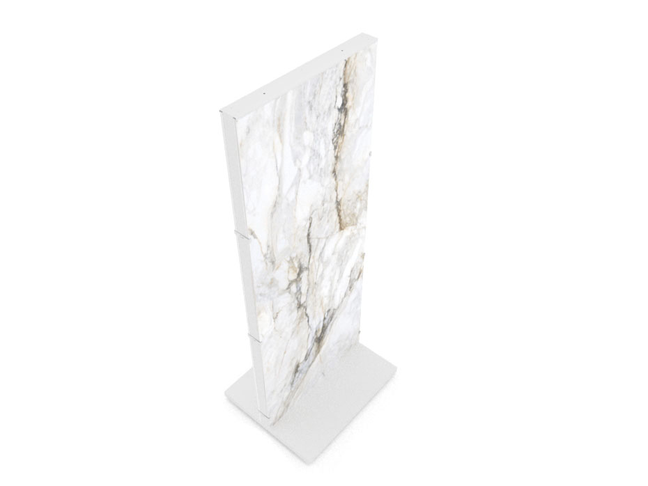 Expositor para piezas de cerámica Totem Blanco 3200