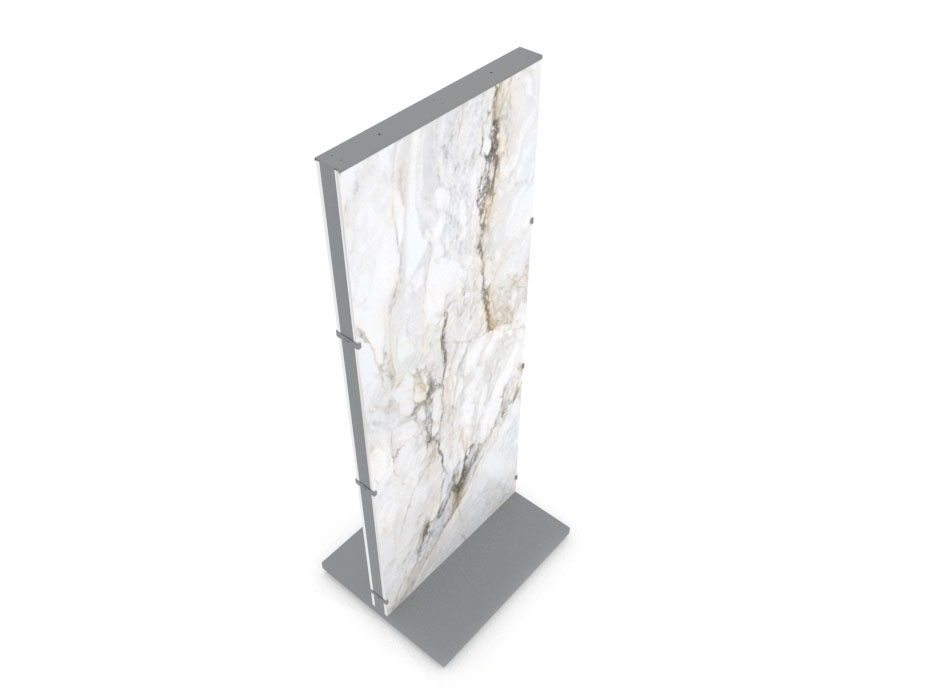Expositor para piezas de cerámica Totem Plata 3200