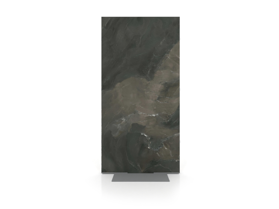 Expositor para piezas de cerámica Totem Outdoor 3000x1500 plata frontal