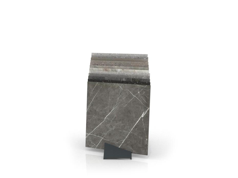 presentoir pour carreaux Tonchetto Ferro inclinado anthracite 2