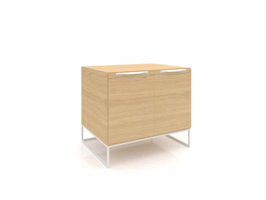  tile display unit UP Door white closed