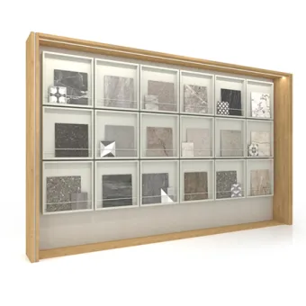 Expositor de paneles cerámicos Boutique Balcony Panels cabecera