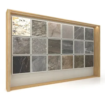 Tablero expositor de azulejos Boutique Ceramic Panels﻿​ cabecera