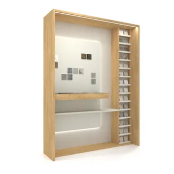 Mesa expositor de azulejos Boutique Workbench cabecera