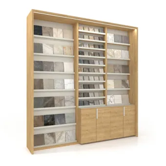 Mueble expositor de cerámica Composición 226 cabecera